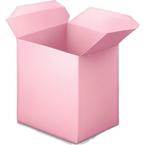 light pink package emoji