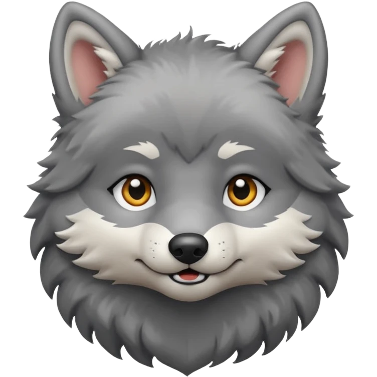 baby wolf emoji