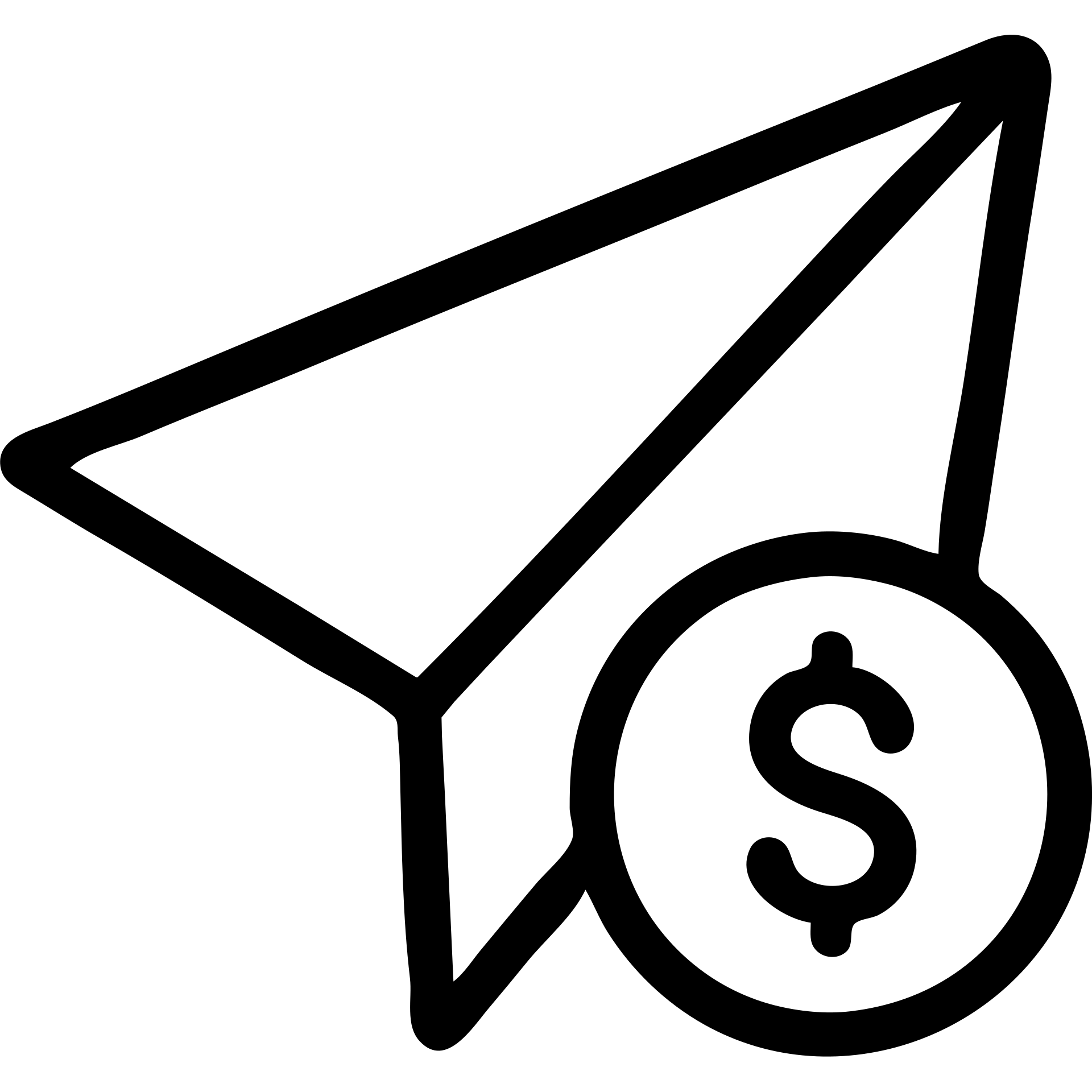 outlined icon of a paper plane with a coin, symbolizing money transfer emoji