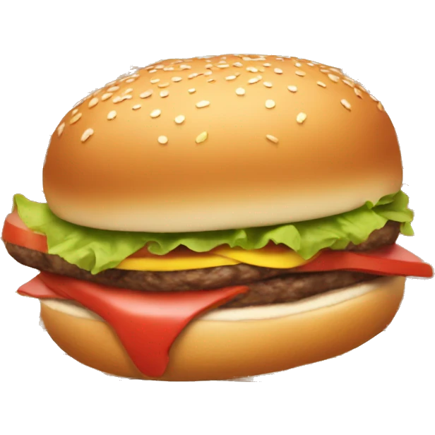 Burger hotdog  emoji