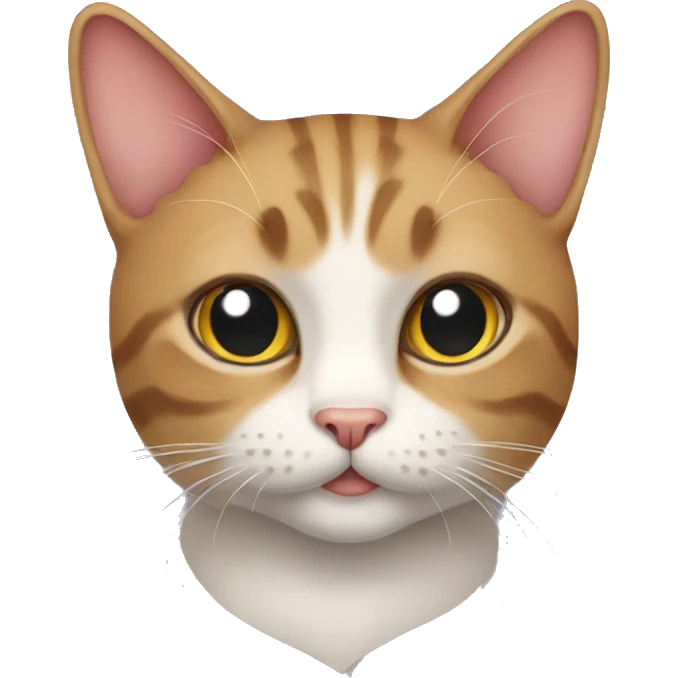 Cat with heart emoji