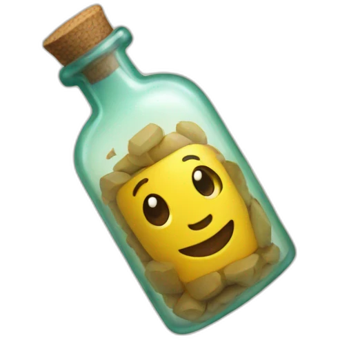 Message in a bottle emoji
