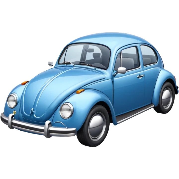 A car volskwagen Beetle  emoji