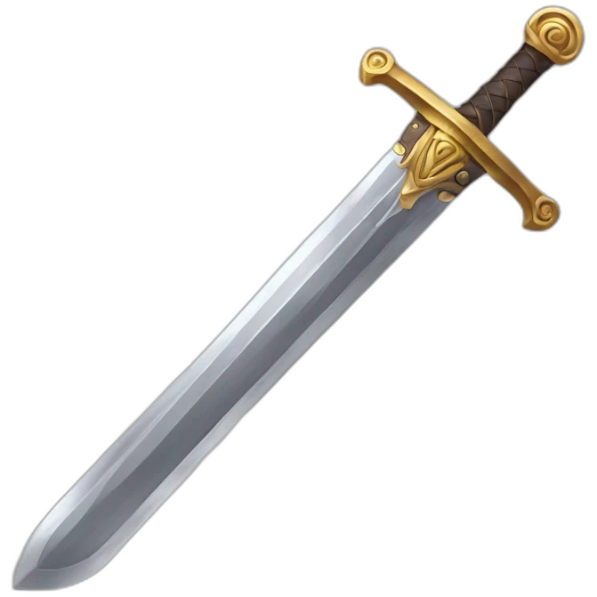 Magic sword emoji