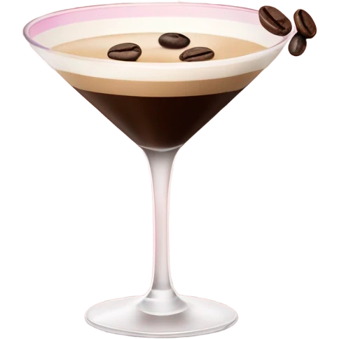Girly espresso martini emoji