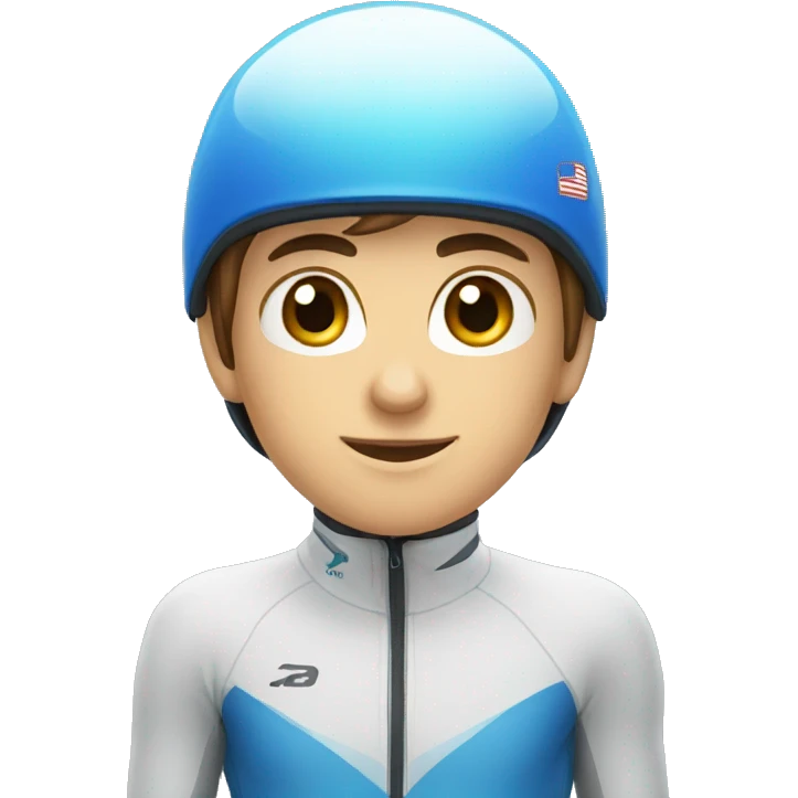 short track speed skater  emoji