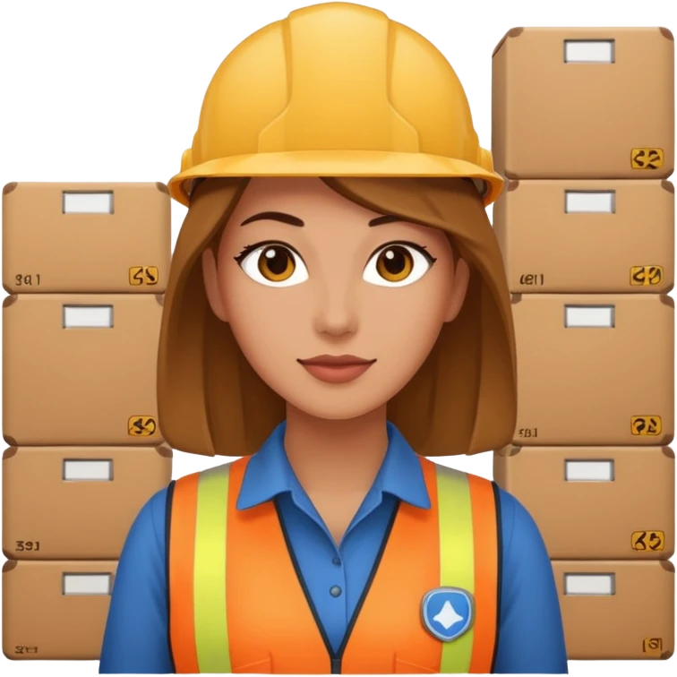 30-year-old female logistics center manager emoji