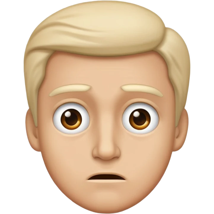 confused face inspired by 1844 US election, historical context, expressive emoji
