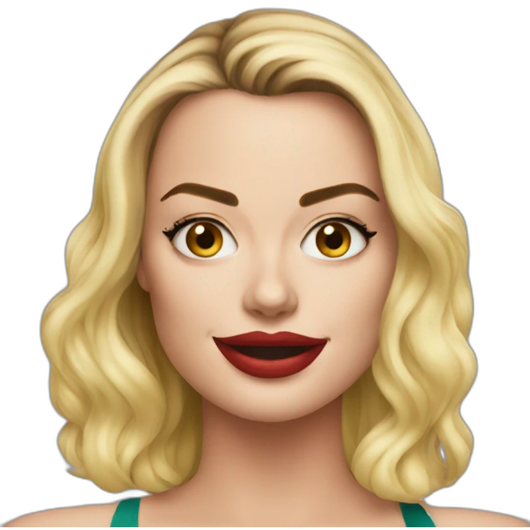 Margot Robbie emoji