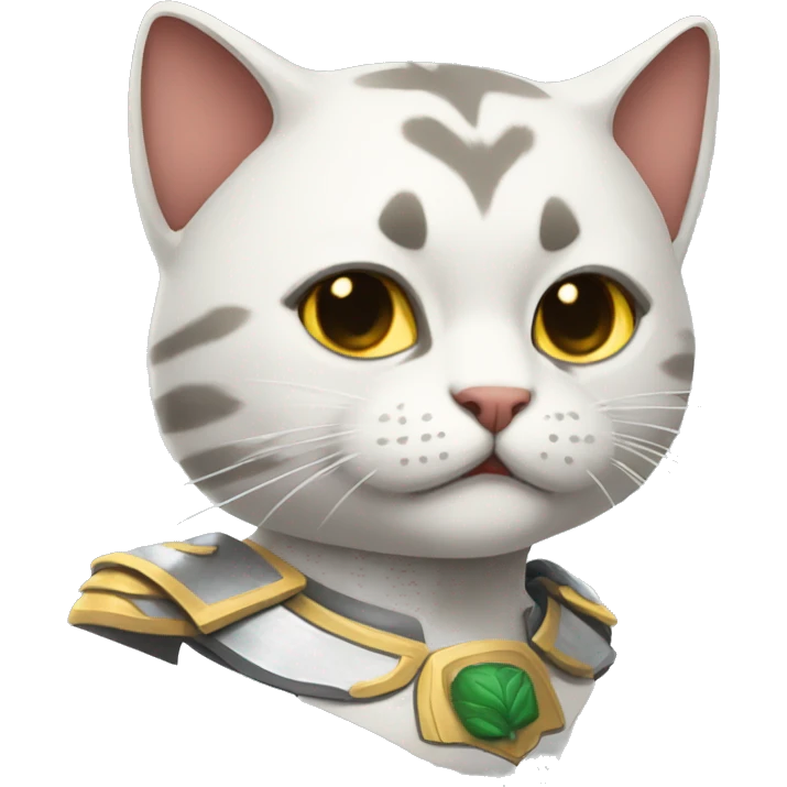 Gatos guerreros emoji