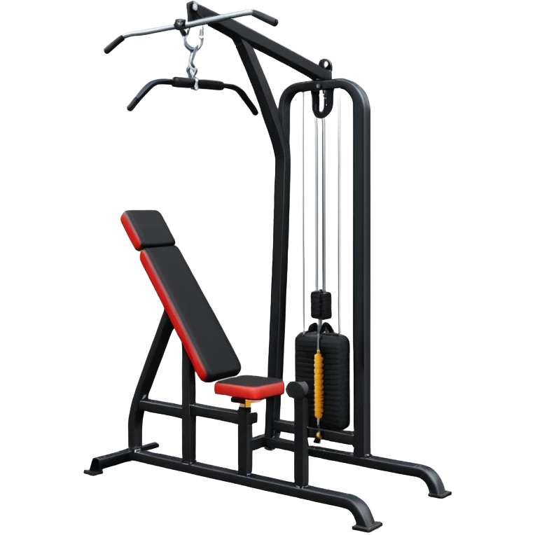lat pulldown machine emoji