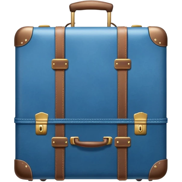 Blue suitcase emoji