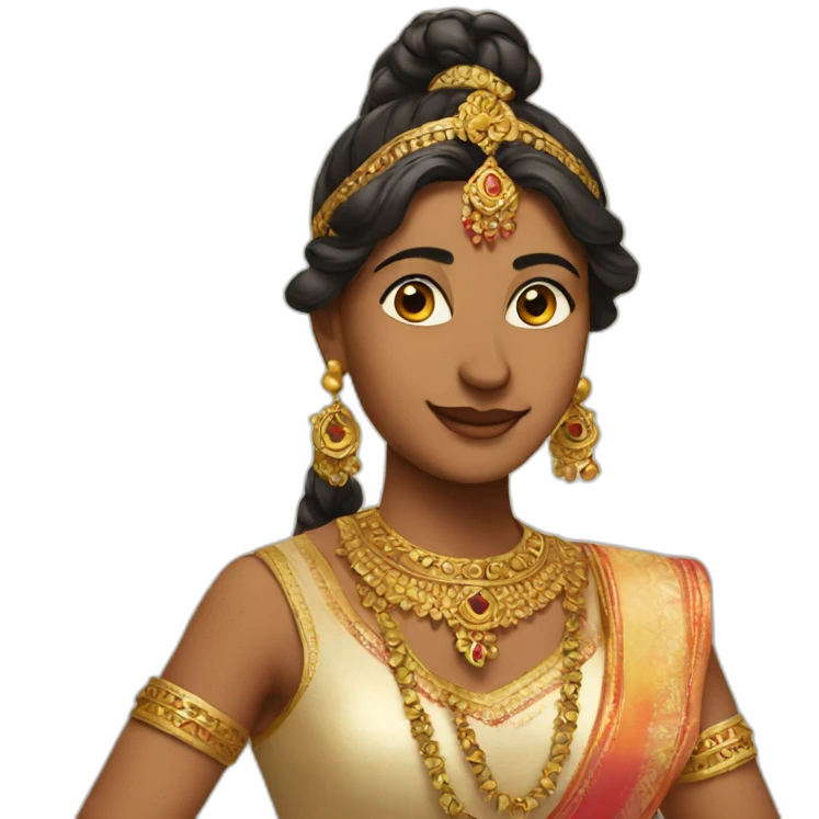 Indian dancer emoji