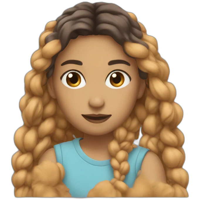 👩‍🦯🦋 emoji