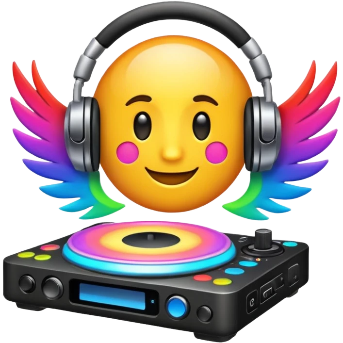 Dj light emoji
