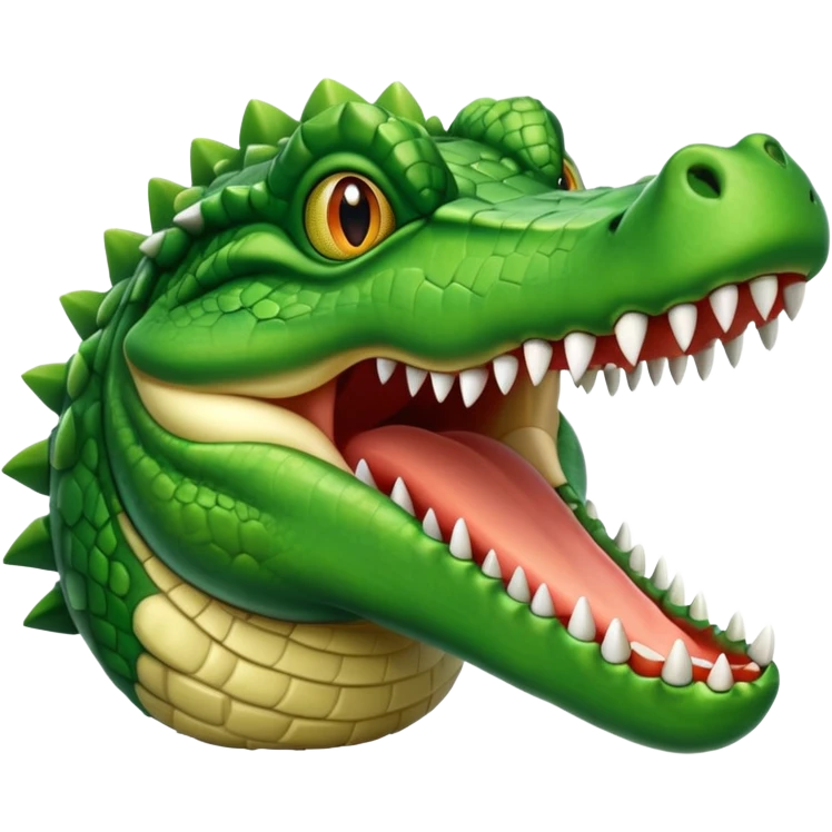 Bombadino krokodilo  emoji