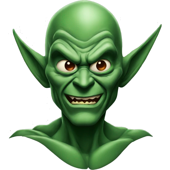 spidrman's green goblin emoji