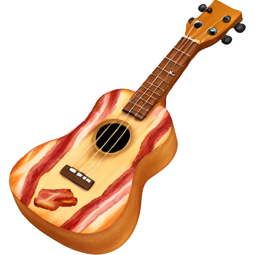 bacon ukulele emoji