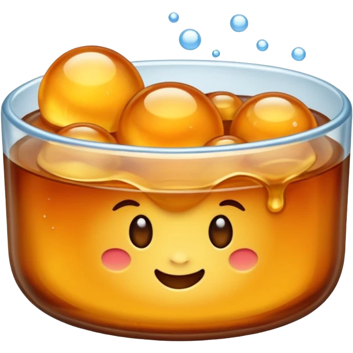 caramelizing sugar emoji