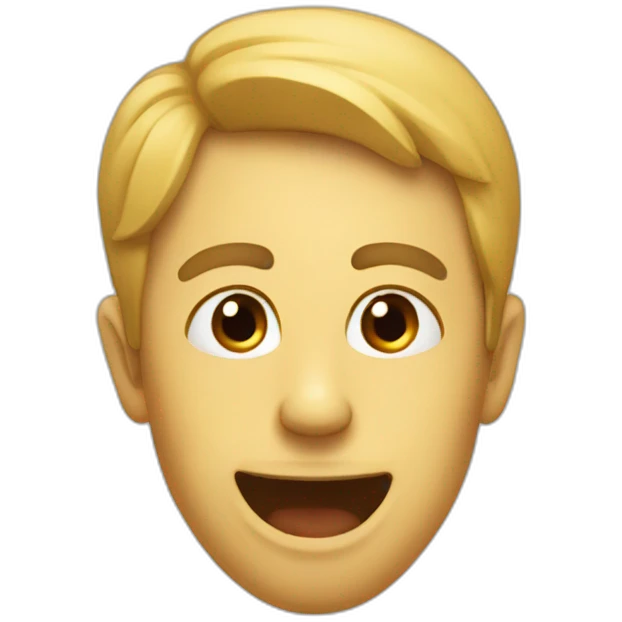 Langue en triangle emoji
