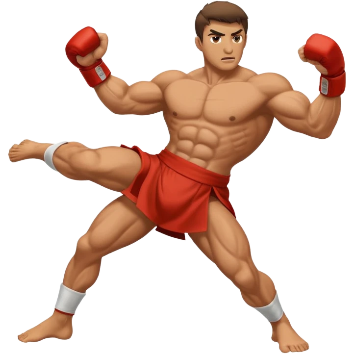 Leonidis kicking emoji