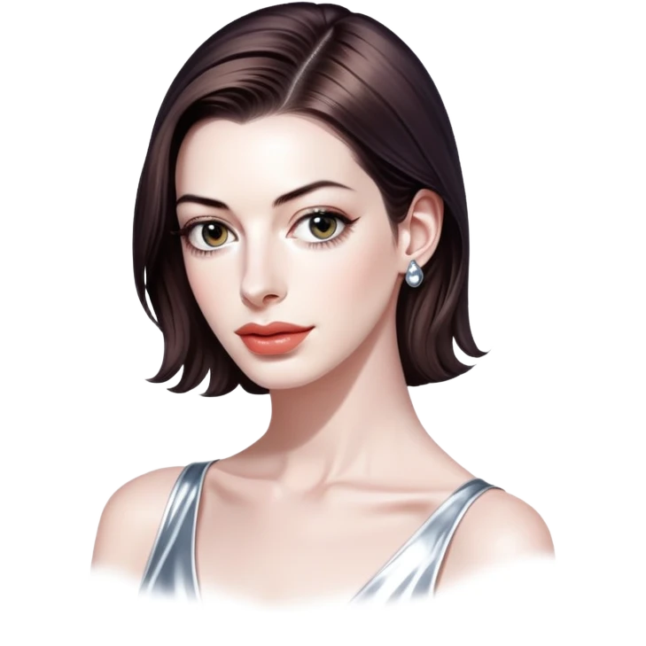 anne hathway style hajime sorayama emoji