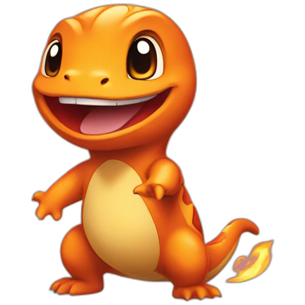 Charmander happy emoji
