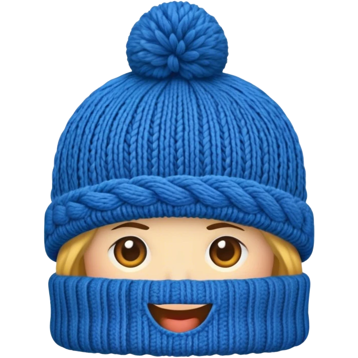 knitted hat emoji