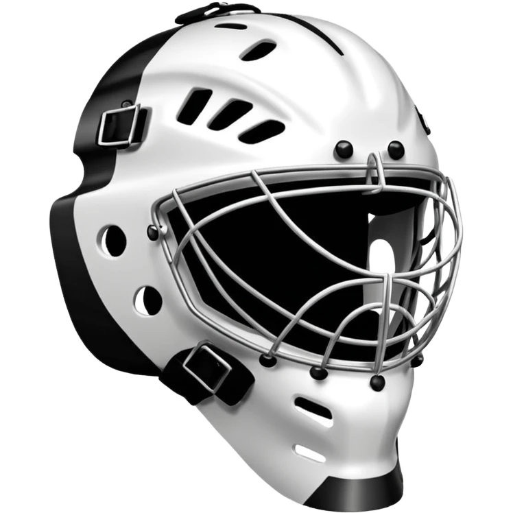 Masque de gardien de hockey emoji