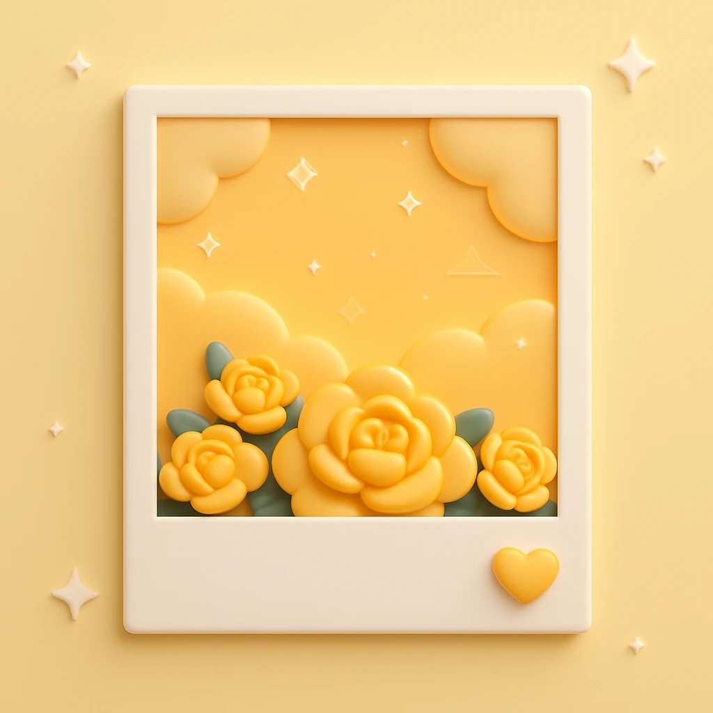 Draw exactly the same picture but in 3d ios style emoji