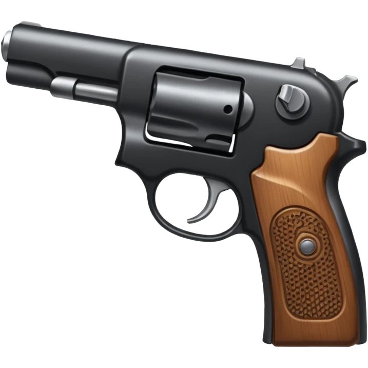 A handgun emoji