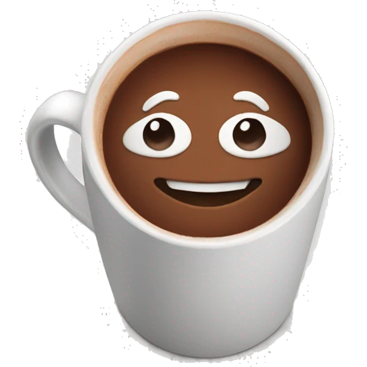Hot chocolate  emoji