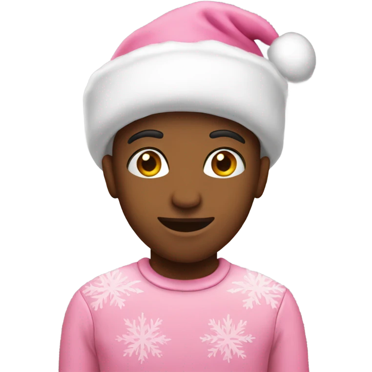 Pink Christmas  emoji