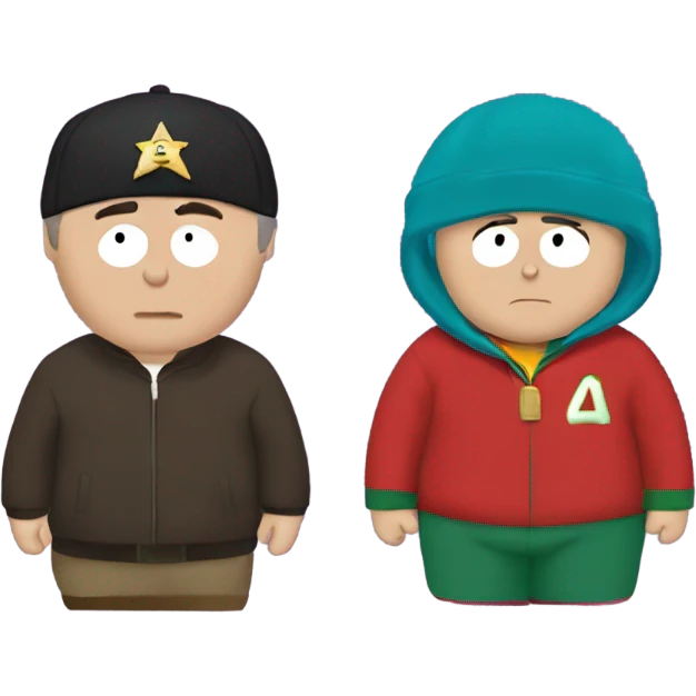 Eric cartman with Sean combs  emoji