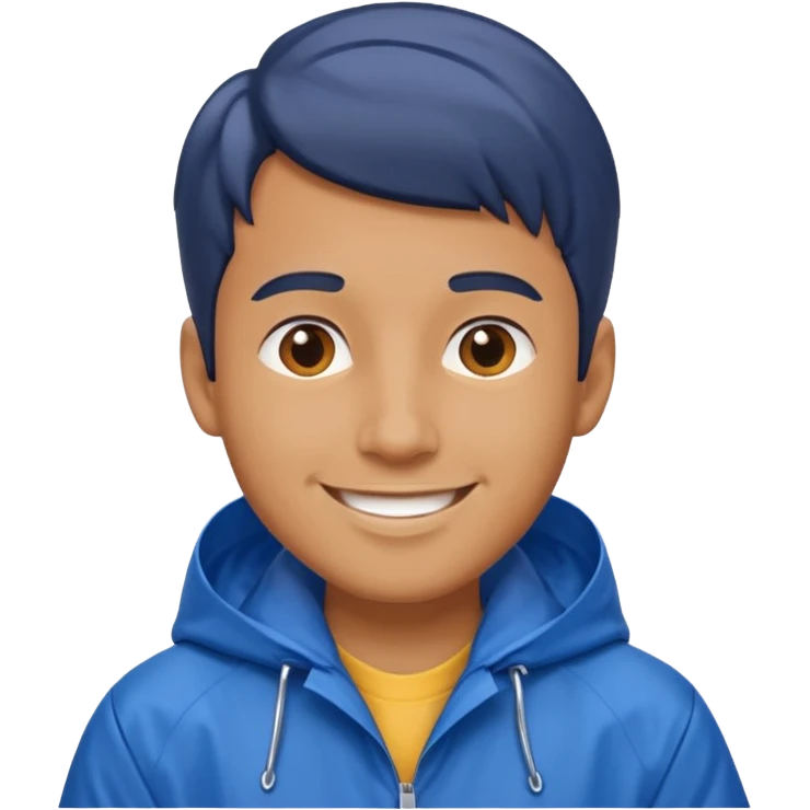 man in blue rain coat



 emoji