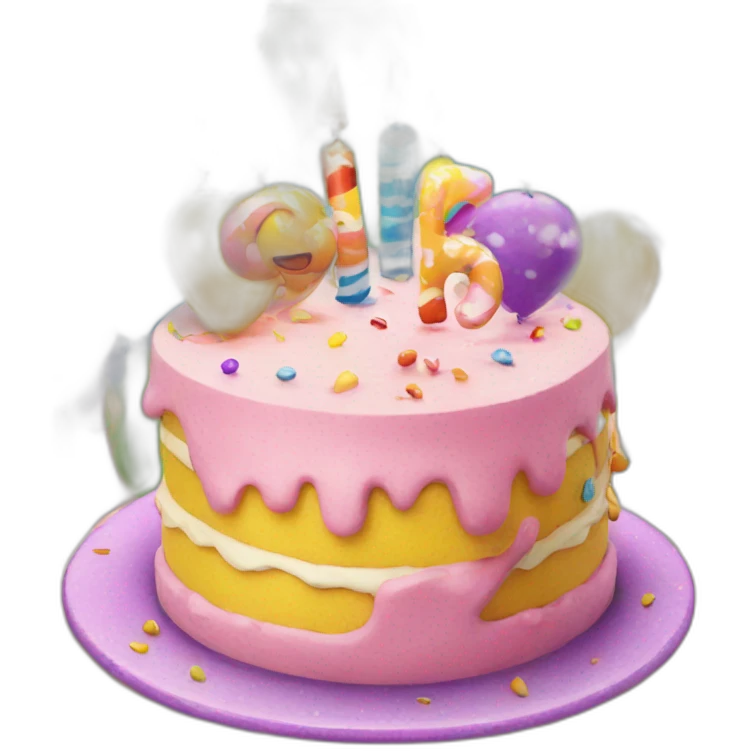 happy birthday greetings emoji