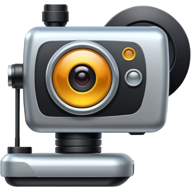 sensor with a camera and a tracking sensor emoji