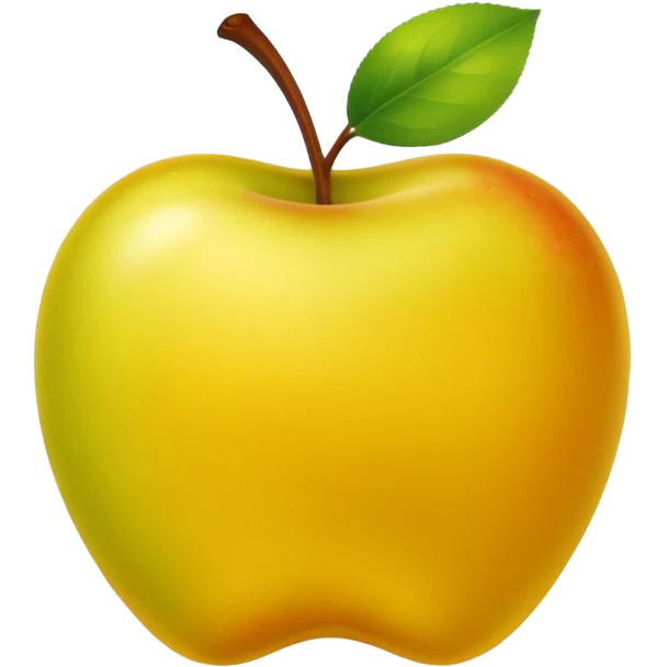 apple golden delicious emoji
