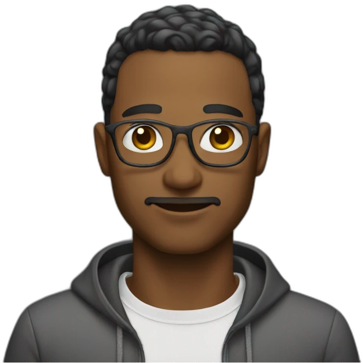 uomo al pc emoji