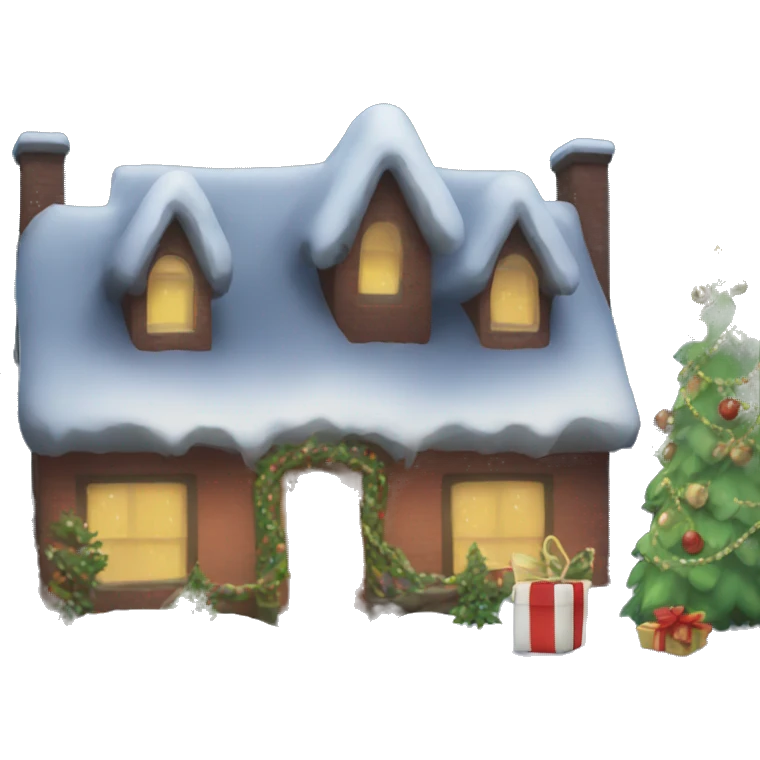 Christmas night emoji