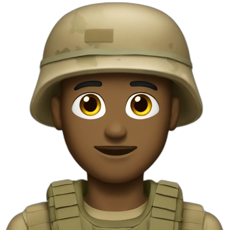 American soldier in Iraq emoji