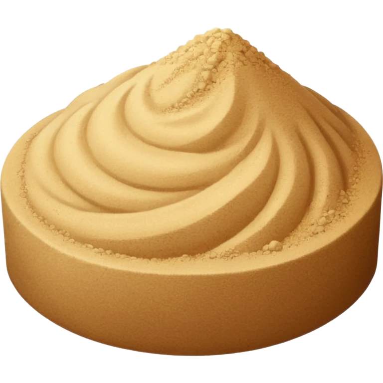 Sand emoji