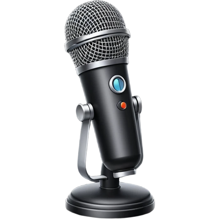 Streaming Microphone emoji