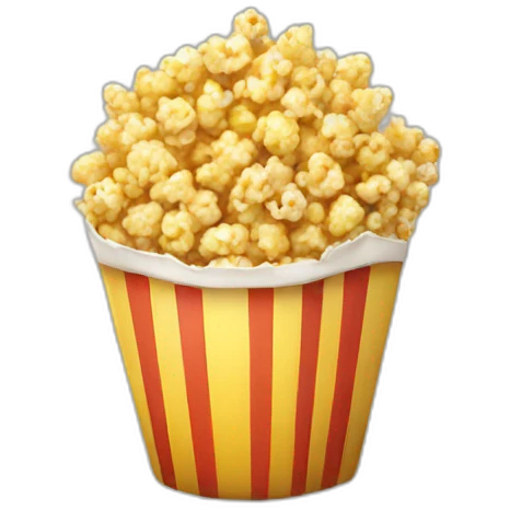 pop corn emoji