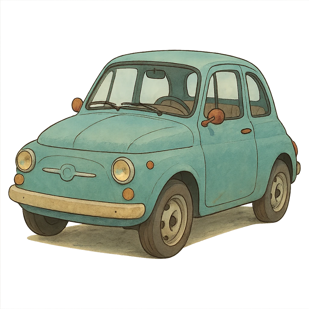 ghibli style car emoji