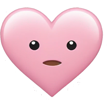 heart baby pink  emoji