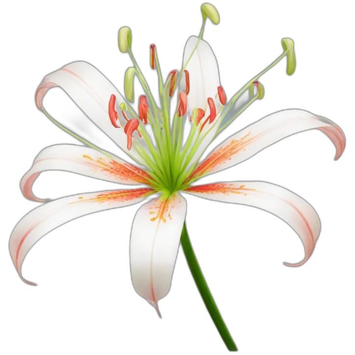 Spider lily emoji