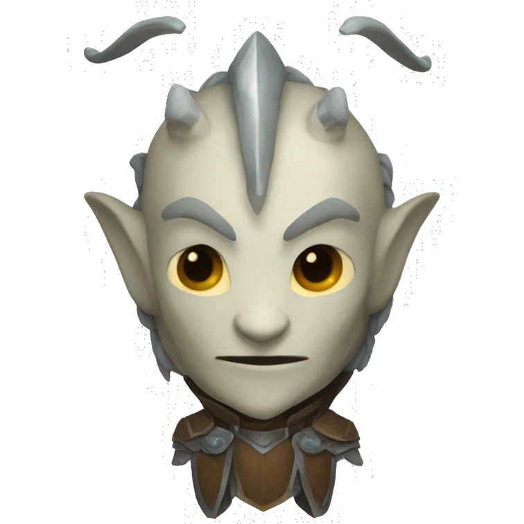 Miraak(skyrime)qui se bat avec le chevalier d'ébonite emoji