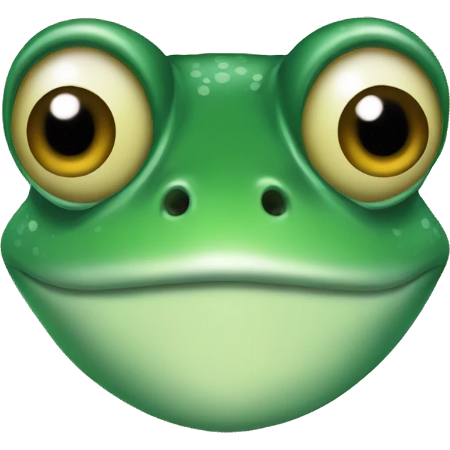frog frog head emoji