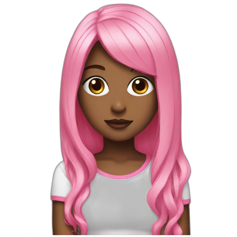 Black pink emoji